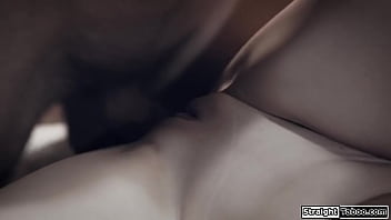 Preview 4 of Sanilione X Vldeo - Stepson makes stepmom jerk off his cock