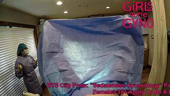 Preview 3 of Kathi Na Kaif - NonNude BTS From Lainey&#039_s Sed Ation Gynecology,  Making her Camera Sexier , Watch Film At GirlsGoneGyno Reup