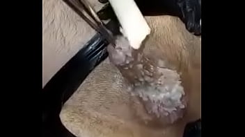 Preview 3 of Alas Feet Footjob - Бужи в член, пытки