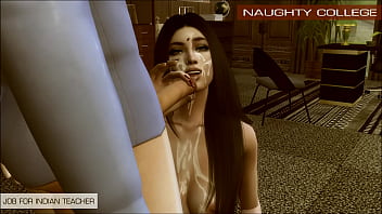 Preview 4 of Jungle Rape Sex - Sims 4. Naughty College. Part 3 - Job for Indian teacher (Penthouse parody)