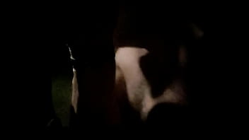 Preview 1 of Teresa Belgium - GAY BI JURKOFF BY CAR IN NATURE NAKED FATT