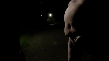 Preview 4 of Teresa Belgium - GAY BI JURKOFF BY CAR IN NATURE NAKED FATT