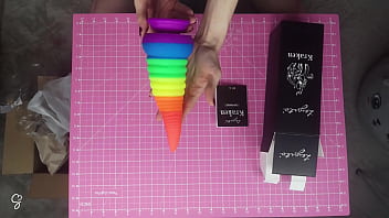 Preview 3 of Son Say Dont Mom - Unboxing - Kraken Pride Fantasy Dildo from LAPHWING