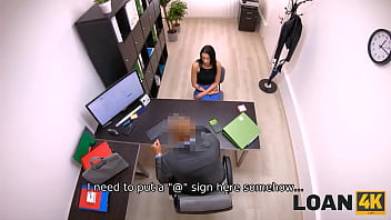 Preview 2 of Freundin Wichsen - LOAN4K. Woman is rammed by the horny lender hoping for some discount