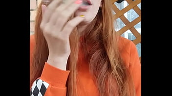 Preview 2 of Romantic Lesbian Vedio Serach - smoking aliceginger