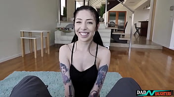 Preview 2 of Nappi Valenti - Harlowe Blue Her Stepdad Stop Her Squirt Problems