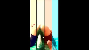 Preview 3 of Tamil Nadu Aunties Milk - Puta Travesti peruana rompi&eacute_ndose el culo con extremos consolador anal artesanal,  dilataci&oacute_n anal extrema