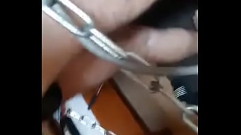 Preview 2 of Girl Riding Dick So Fast - Me get fucked by my fuck machine.