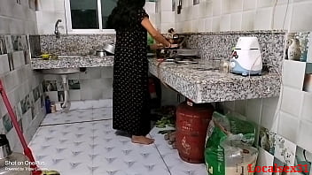 Preview 1 of Mobil Games - Black Dress Wife Sex With Kitchen ( Official Video By Localsex31)
