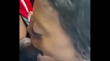 Preview 3 of Big Tilis - Ebony milf gets throat fucked in car