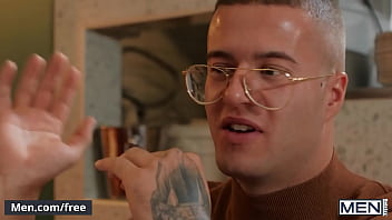 Preview 1 of Xxx Ben10 Video - (Clark Delgaty) Breaks Up With His BF At The Restaurant (Ashton Summers) Is The Perfect Guy To Make Him Forget - Men