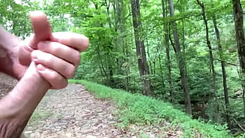 Preview 4 of Cousen Fuck My Mom - On the trail