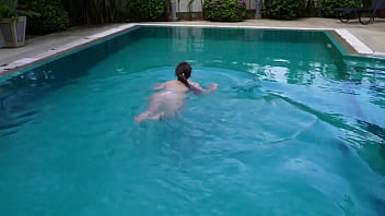 Preview 1 of Bf Moue - While on vacation,  fucked his stepmother in the pool.