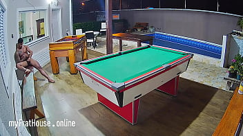 Preview 1 of Cute Korean Baby Sex - Straight guy jerking off on reality show