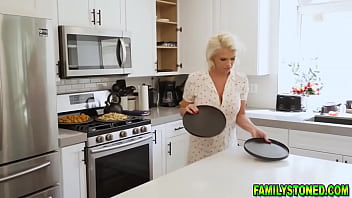 Preview 1 of Horas Sax Girals - Busty hand horny milf Charli Phoenix having sex with her stepson after long years of being apart