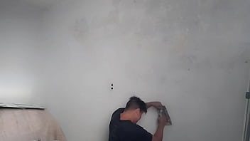 Preview 4 of Ebony Shemale Vintage Bbc Raw - Casa Nova Trollando Minha Namorada Jogando Barata Nela