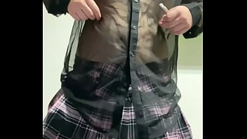 Preview 1 of Momsplaying Com - Purple school uniform