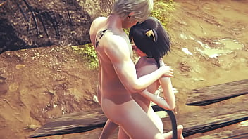 Preview 2 of Beutifull Ten - Hentai Uncensored 3D - Kitty Hard sex - Japanese Asian Manga Anime Game Porn