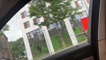 Preview 2 of Wife Wants Three Sum - Driving through Belgium