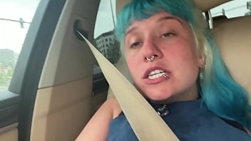 Preview 3 of Wife Wants Three Sum - Driving through Belgium