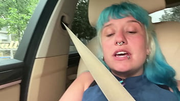 Preview 4 of Wife Wants Three Sum - Driving through Belgium