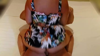 Preview 3 of Natasa Her - Fucking my wife Missionary position and me cuckold eating my own cum - Karina and Lucas