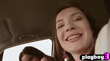 Preview 2 of Hot Mom Pentasex - Vacation time with petite lesbians Janeth Tense and sexy teen Adel Morel