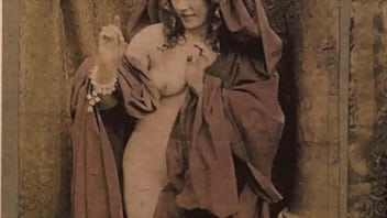 Preview 2 of Anke Engelke Im Badeanzug - Vintage Pornography Challenge &#039_1850s vs 1950s&#039_