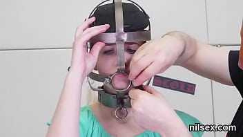Preview 4 of Massag Sex Japan - Slutty teenie is brought in butthole asylum for uninhibited treatment