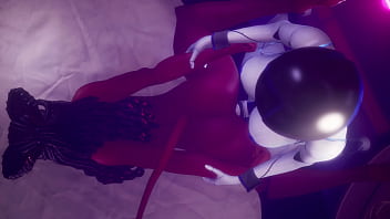 Preview 3 of Gina Elite - Subverse - DEMI wants sex with girls [4K,  60FPS,  3D Hentai Game,  Uncensored,  Ultra Settings]