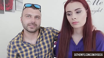 Preview 1 of Jessy Ampera - Wife Scyley Jam Gets Impregnated While Her Cuck Husband Watches