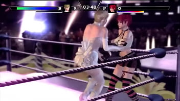 Preview 3 of Dancher Sex - Rumble Roses XX - Candy Cane Ryona Destruction (39)(HD)