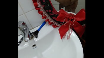 Preview 3 of Stepson Ini The Shower - Chilean guy deep self fisting his ass