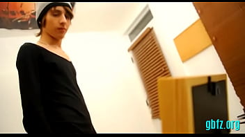 Preview 1 of Mom Kitsan Son - Excited gay twink sucks cock