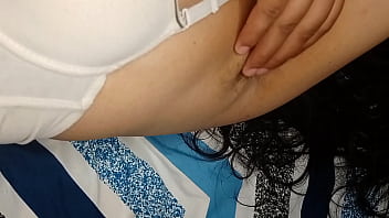 Preview 4 of Bnp Video - Didi best hairy armpit fetish with step brother Hindi dirty talk role play