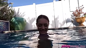 Preview 2 of Tamil Actress Simran Nude Photos - PervedFamily.com - My stepsister took me trespassing and skinny dipping