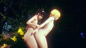 Preview 3 of Tnafilx Com - Yaoi Femboy - Fer blowjob and anal by other femboy - Sissy crossdress Japanese Asian Manga Anime Game Porn Gay