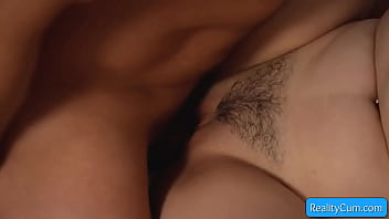 Preview 3 of Webcam Trabalho - Horny natural big tit brunette girl Alyx Star rub her clit while getting her pussy pounded deep and hard from behind