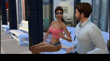 Preview 3 of Snake Eyes 1985 - The Girl Next Door - Chapter 10: Addicted to Vanessa (Sims 4)