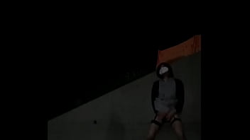 Preview 4 of Gilf Bukkake Party - 熟女装の深夜露出