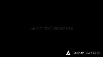 Preview 1 of Bbw Porn Hd - MODERN-DAY SINS - Tiny Slut&#039_s FIRST INTERRACIAL DOUBLE PENETRATION THREESOME! BIG ASS CUM BLASTS!