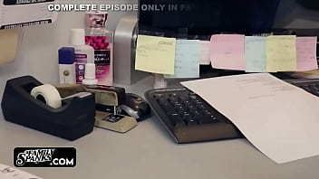 Preview 3 of Youjees Story - Teen Helping her Step Father at Office