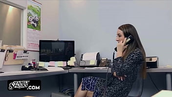 Preview 1 of Youjees Story - Teen Helping her Step Father at Office