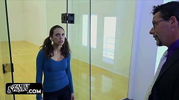 Preview 2 of Brother N Sister Rap - Creepy Step Father Hunting his Young Step Daughter at Home