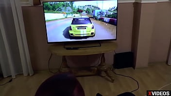 Preview 1 of Bbw Mature With Son - Crazy driver on PS4