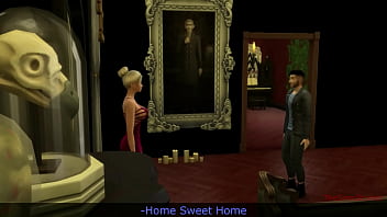 Preview 2 of Mo Sxe Boy - Sims 4,  Gold digger drilled after club in coffin