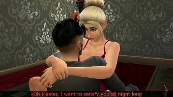 Preview 3 of Mo Sxe Boy - Sims 4,  Gold digger drilled after club in coffin