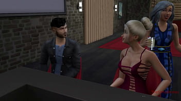 Preview 1 of Mo Sxe Boy - Sims 4,  Gold digger drilled after club in coffin
