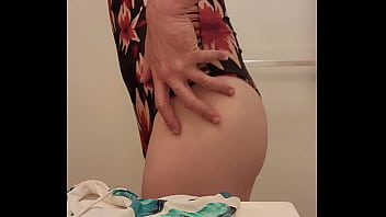 Preview 1 of Fairy Tattoo On Back - Sexy bikini got me so excited got my cum flowing