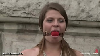 Preview 3 of Open Video Xxx India - Beautiful busty babe naked in public